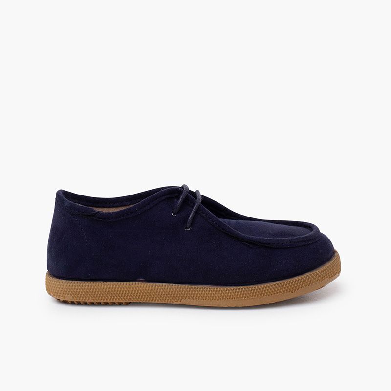 Chaussures bateau Wallaby suéde garçons