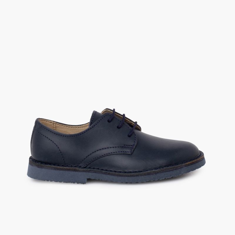 Chaussures derbies de ville cuir garçon