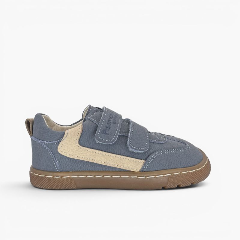 Baskets barefoot effet nubuck ornement latéral