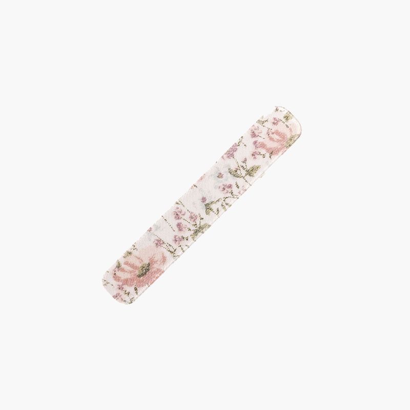 Barrette à imprimé fleuri