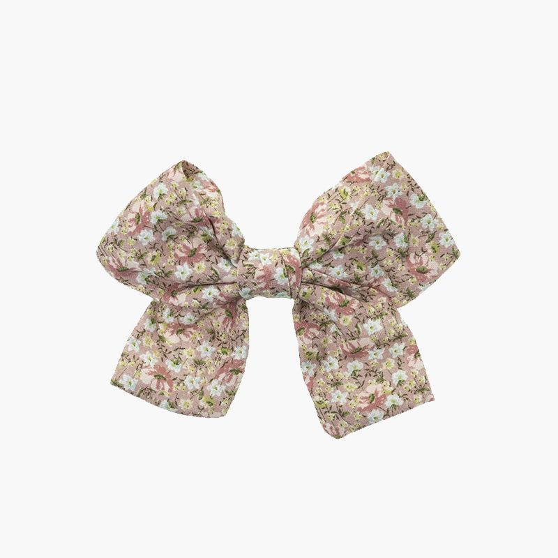 Clip bec de canard fleurs d'arc