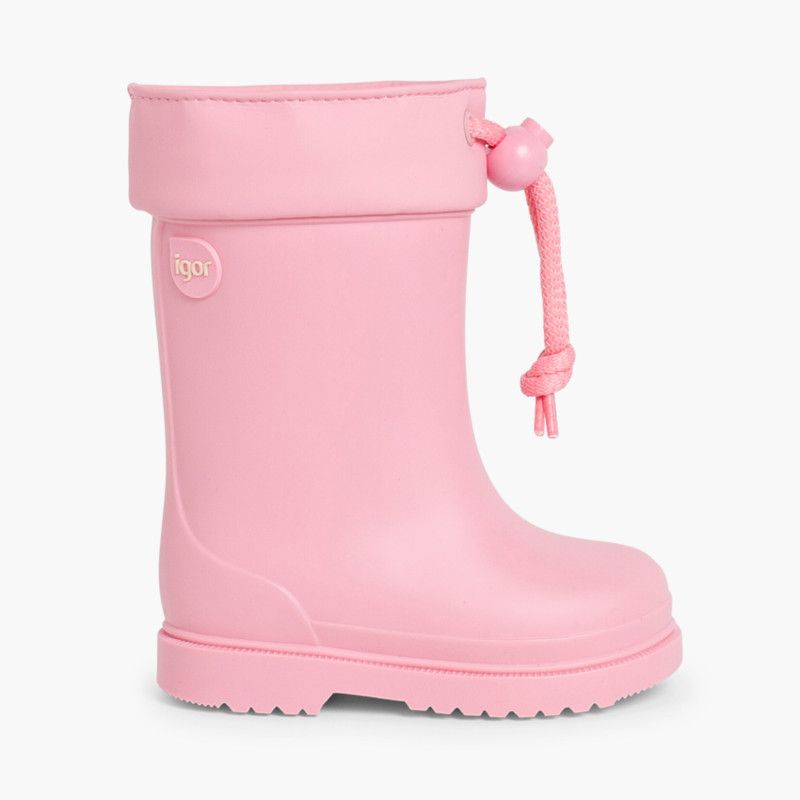 Bottes de pluie Igor hautes avec col ajustable