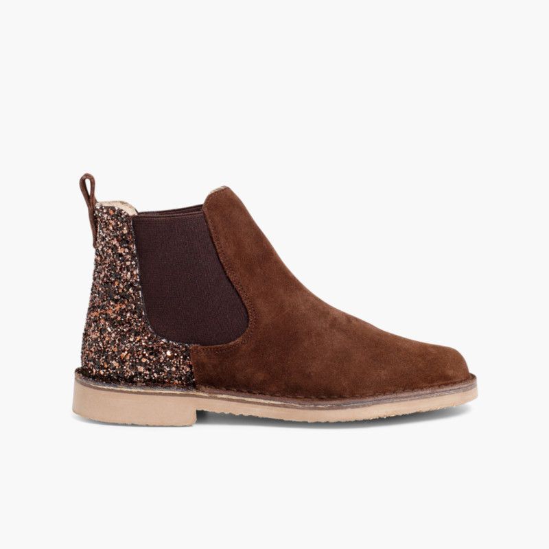 Bottines Chelsea Fille et Femme Glitter