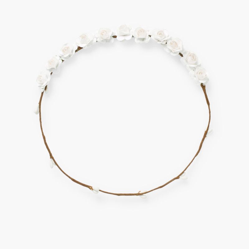 Bande moyenne à fleurs