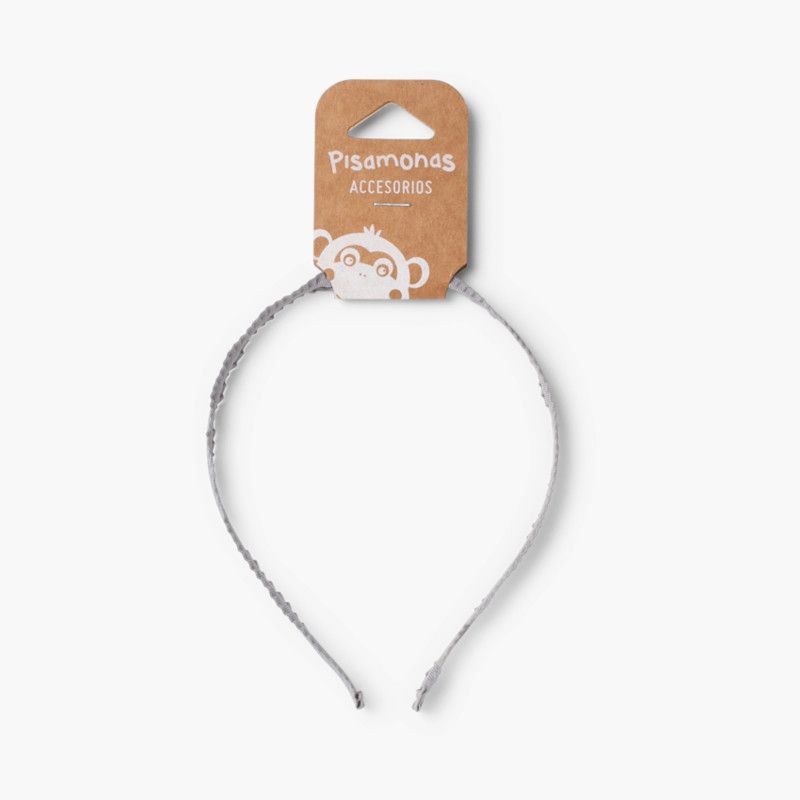 Serre-tête Rigide Toile Plissée