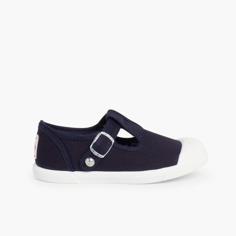 Tennis en Toile pour Garçon – Style Salomé