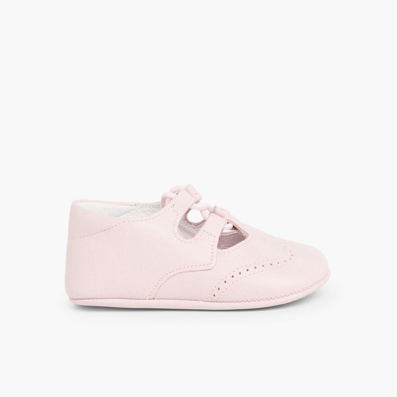 Chaussures Anglaises en Cuir pour bébé