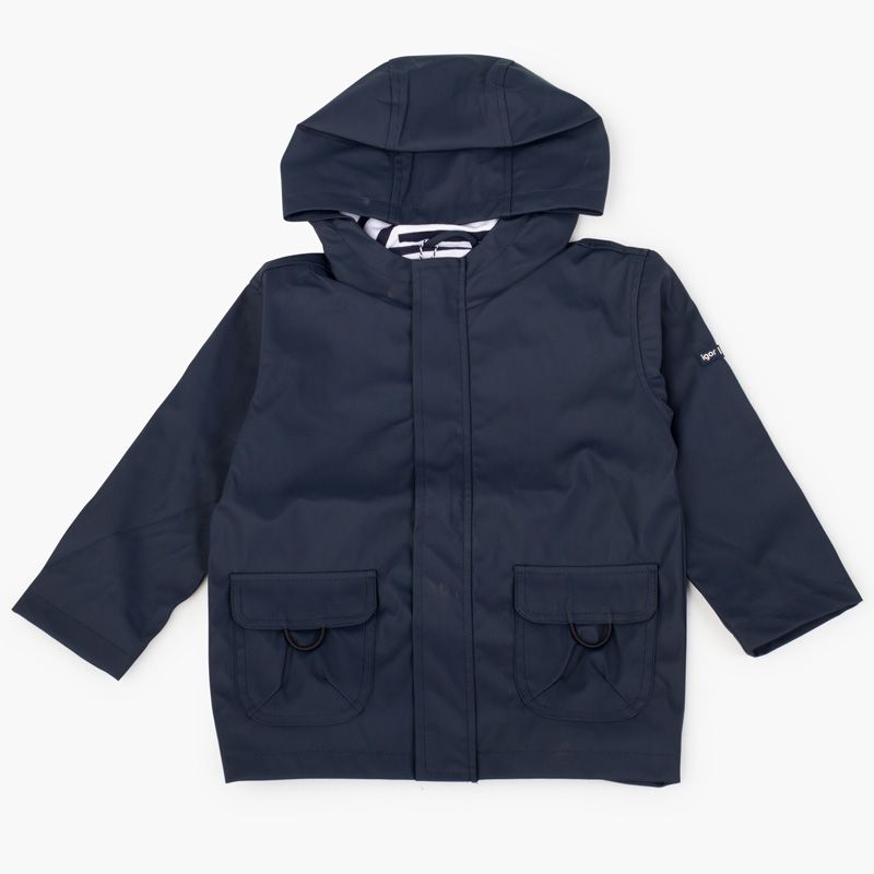 Imperméable pour garçon avec poches zippées