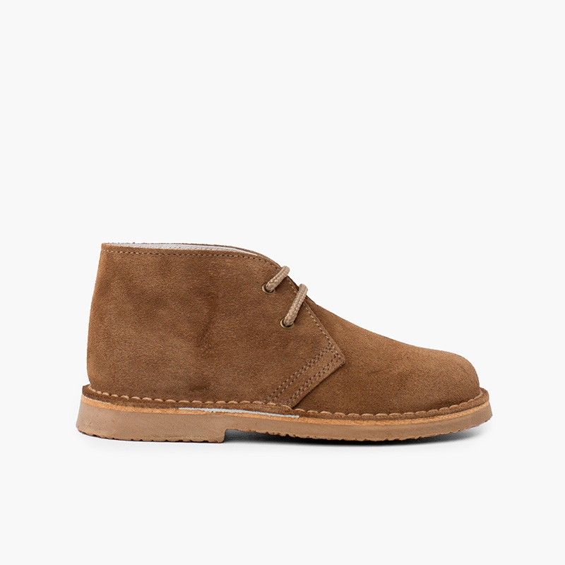 Desert Boots Bottines Chukka à Lacets Enfants et Adultes
