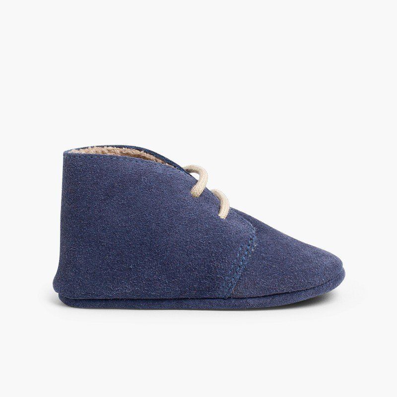 Bottines Bottes safari bébé fourrure poils courts 