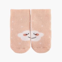 Chaussettes éponge antidérapantes pour la maison Porcelaine