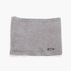 Col écharpe en tricot pour enfants Aluminium
