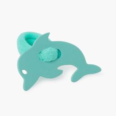 Attache cheveux dauphin Vert Mer