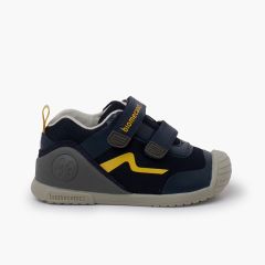 Baskets Biomecanics foudre Bleu Marine