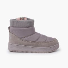Botte Garvalín textile matelassé Gris