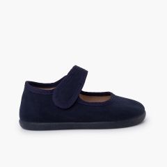 Babies barefoot serratex fermeture scratch Bleu Marine