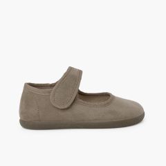 Babies barefoot serratex fermeture scratch Sable