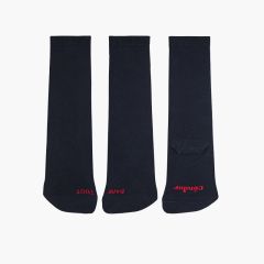 Chaussettes hautes barefoot école Bleu Marine