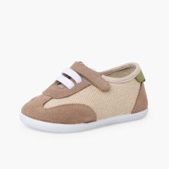 Baskets barefoot combinées lacets élastiques Atterrir