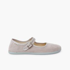 Babies barefoot effet suédé boucle femme Perlé