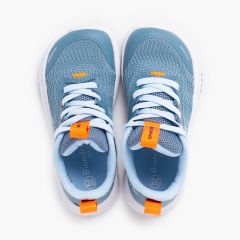 Baskets Blanditos lacets textile respirant Bleu denim