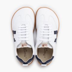 Baskets barefoot lacets grandes tailles Bleu Marine