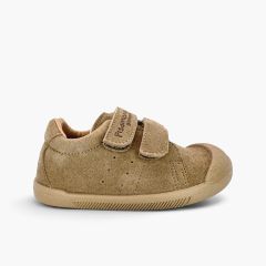 Baskets souples barefoot serratex Taupe