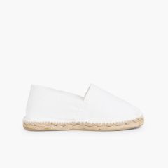 Espadrilles pour Parents et Enfants  Blanc