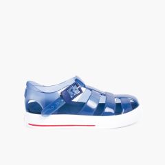 Sandales Plastique Igor modèle Tenis Bleu Marine