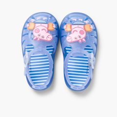Sandales Plage Garçon/Fille George Pig Bleu