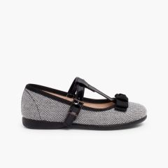Chaussures Babies à bracelet Noir