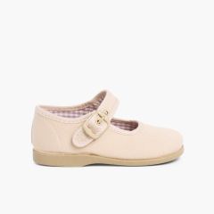 Babies en toile pour fille Sable