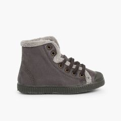 Baskets Montantes Yeti Noir