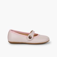 Chaussures de cérémonie en cuir  Rose