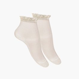 Chaussettes courtes élégantes pour enfants Lin