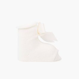 Chaussons botte bébé avec nœud Cava