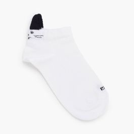Chaussettes invisibles oreilles de lapin Blanc