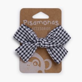 Nœud vichy bec de canard Noir