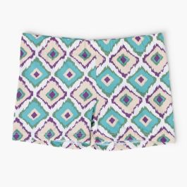 Short de bain en lycra garçon Losanges