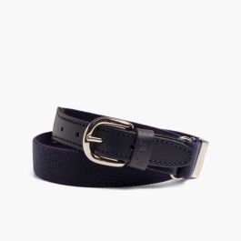 Ceinture Élastique Couleur Unie  Bleu Marine