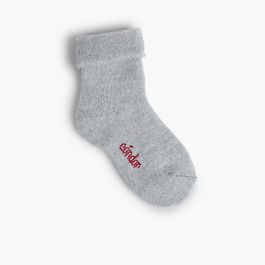 Chaussettes en laine et tissu bèbè Aluminium
