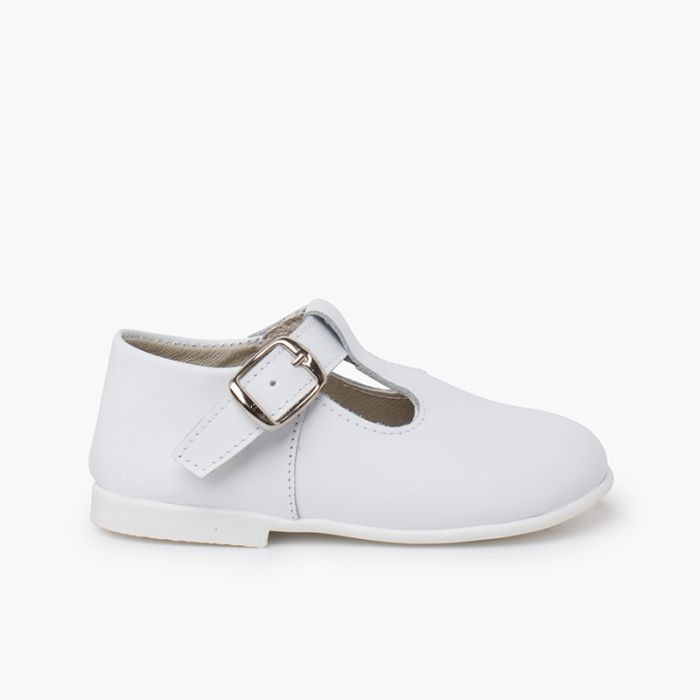 Salomés en cuir avec Fermeture à boucle