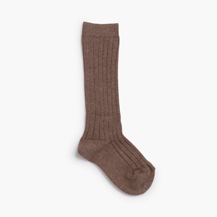 Chaussettes Hautes Enfant Maille Côtelée Condor