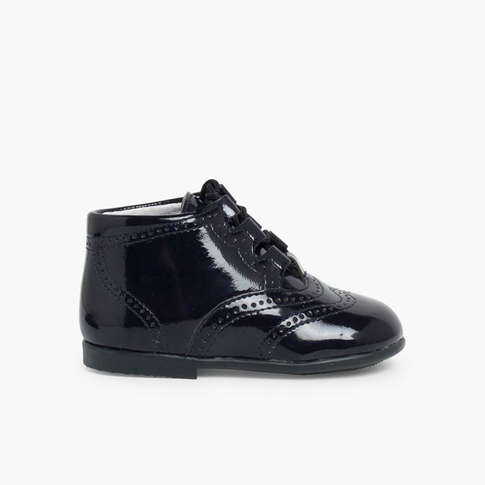 Chaussures Anglaises effet Verni