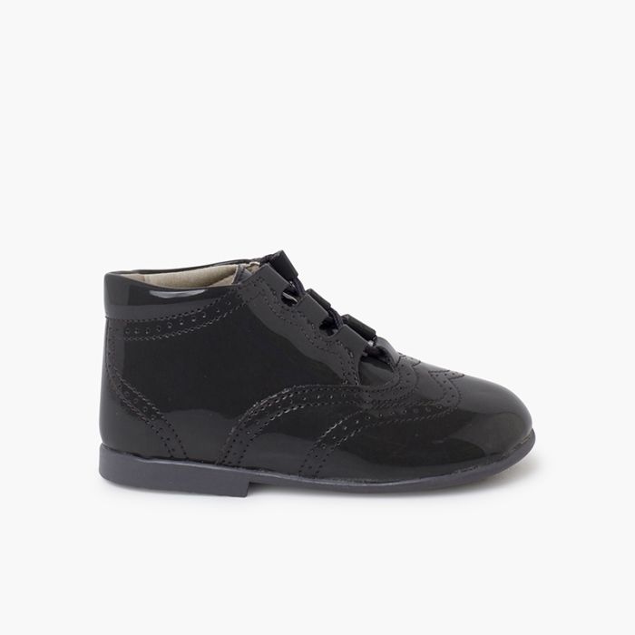 Chaussures Anglaises effet Verni