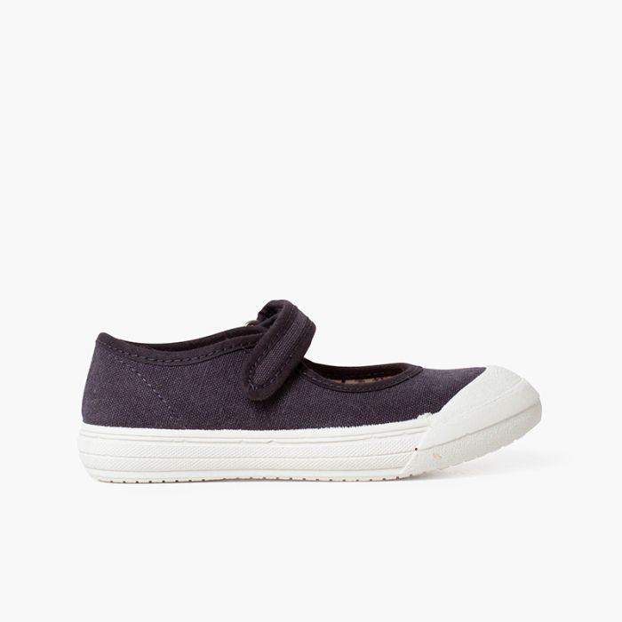 Chaussures Babies à scratch Bout Caoutchouc Renforcé