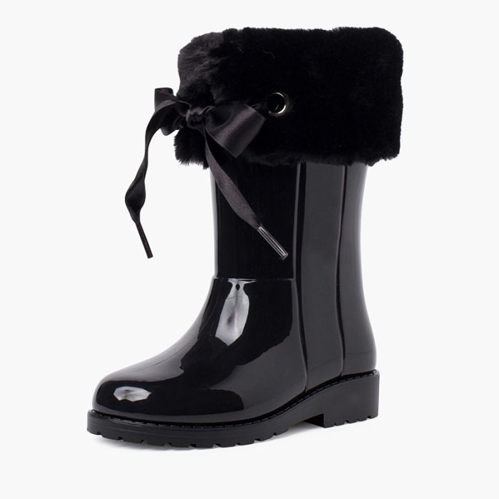 Botte de pluie noir fille store