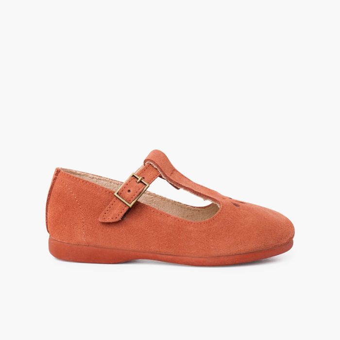 Chaussures Babies rétro et sangle centrale