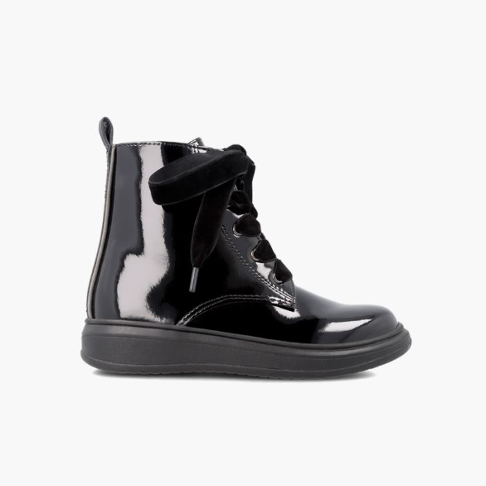 Bottes zippées Garvalín en cuir verni