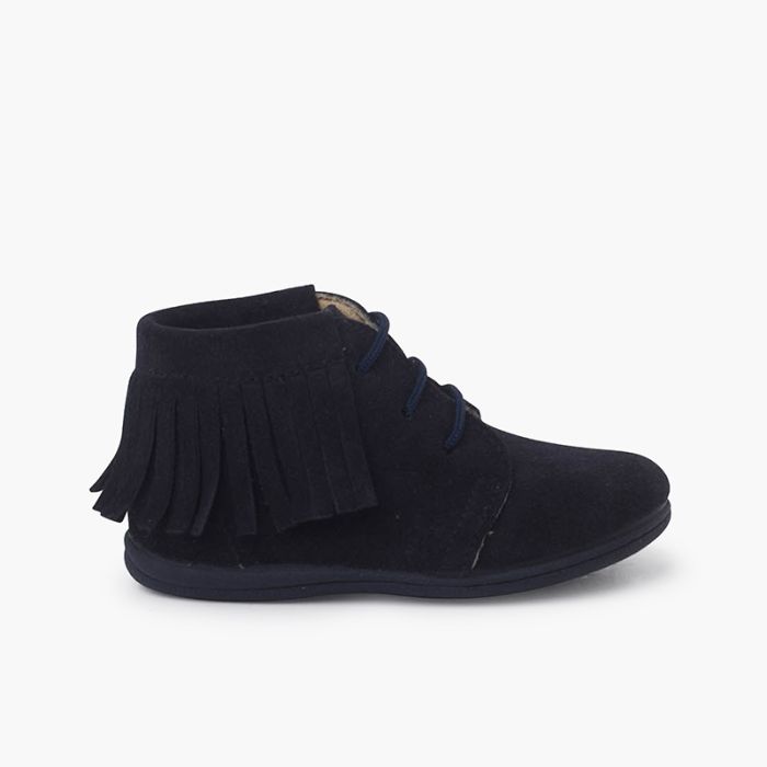 Bottes frangées à lacets Premiers pas